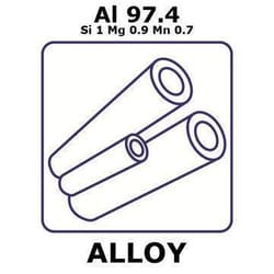 Sigma Aldrich Aluminum alloy 6082, Al97.4Si1Mg0.9Mn0.7 1 Ea. | Buy Online | Sigma Aldrich | Fisher Scientific
