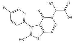 Sigma Aldrich&nbsp;2-[5-(4-F-phenyl)-6-methyl-4-oxothieno[2,3-d]pyrimidin-3(4H)-yl]propionic acid
