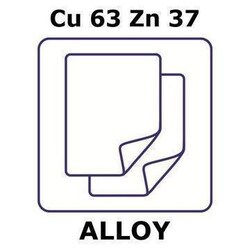 Sigma Aldrich Brass alloy, Cu63Zn37 10 Ea. | Buy Online | Sigma Aldrich | Fisher Scientific