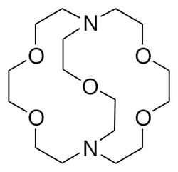 Sigma Aldrich 4,7,13,16,21-Pentaoxa-1,10-Diazabicyclo[8.8.5]Tricosane 25 g | Buy Online | Sigma Aldrich | Fisher Scientific