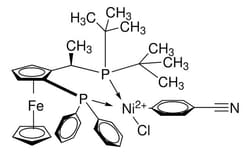 Sigma Aldrich Chloro(4-Cyanophenyl)[ -1-[(S)-2-(Diphenylphosphino)Ferrocenyl]Ethylditertbutylphosphine]Nickel(II) 50 mg | Buy Online | Sigma Aldrich | Fisher Scientific