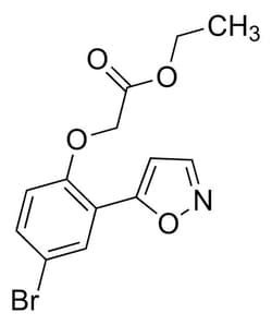 Sigma Aldrich&nbsp;Ethyl 2-(4-bromo-2-(isoxazol-5-yl)phenoxy)acetate
