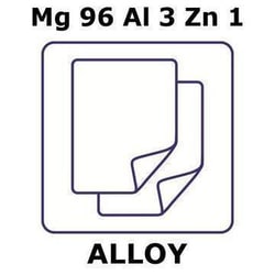 Sigma Aldrich&nbsp;Magnesium-aluminum-zinc alloy, Mg96Al3Zn1