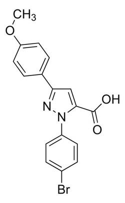 Sigma Aldrich&nbsp;1-(4-Bromophenyl)-3-(4-methoxyphenyl)-1H-pyrazole-5-carboxylic acid
