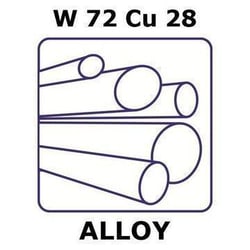 Sigma Aldrich&nbsp;Tungsten-copper alloy, W72Cu28