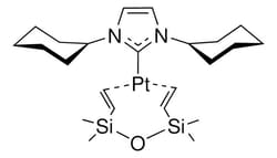Sigma Aldrich [1,3-Bis(Cyclohexyl)Imidazol-2-Ylidene][1,3-Divinyl-1,1,3,3-Tetramethyldisiloxane]Platinum(0) 50 mg | Buy Online | Sigma Aldrich | Fisher Scientific
