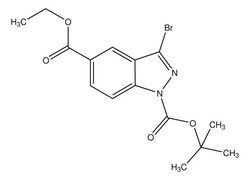 Sigma Aldrich&nbsp;1-tert-Butyl 5-ethyl 3-bromo-1H-indazole-1,5-dicarboxylate