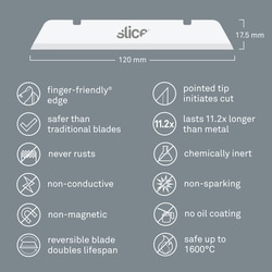 Slice Industrial Blades Type: Pointed Tip:Facility Safety and Maintenance,