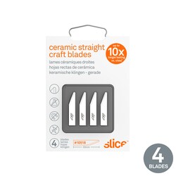 Slice&trade;&nbsp;Craft Blades Type: Straight Edge, Rounded Tip 