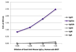 Southern Biotechnology Associates&nbsp;IgG2a Goat anti-Mouse, Human ads, Biotin, Polyclonal, Southern Biotech&trade;