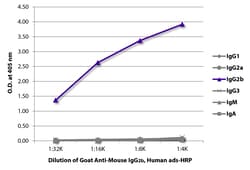 IgG2b Goat anti-Mouse, Human ads, HRP, Polyclonal, Southern Biotech Horseradish