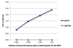IgG Fc Goat anti-Human, Multi_Species SP ads, Biotin, Polyclonal, Southern Biotech&trade;