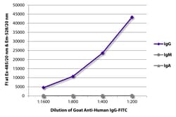 IgG Goat anti-Human, FITC, Polyclonal, Southern Biotech&trade;