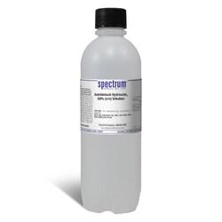Ammonium Hydroxide, 50% (v/v) Solution, Spectrum Chemical 1 L | Buy Online | Spectrum Chemical Manufacturing Corporation | Fisher Scientific