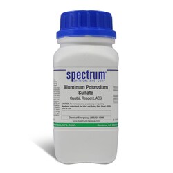 Aluminum Potassium Sulfate, Crystal, ACS, 98-102%, Spectrum&trade; Chemical