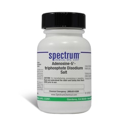 Adenosine-5'-triphosphate Disodium Salt, 99%, Spectrum&trade; Chemical