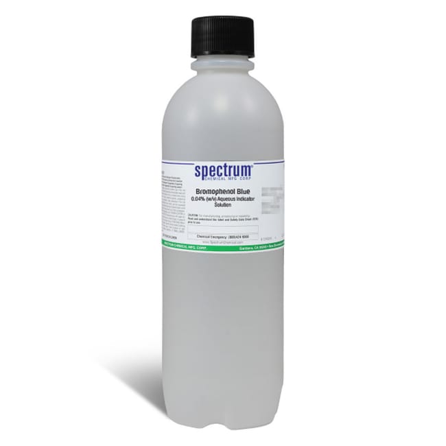 Bromophenol Blue, 0.04 (w/v) Aqueous Indicator Solution, Spectrum