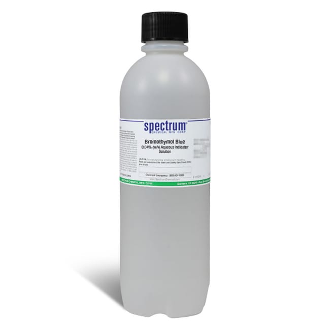 Bromothymol Blue, 0.04 (w/v) Aqueous Indicator Solution, Spectrum