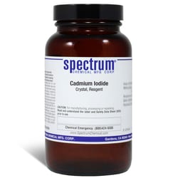 Cadmium Iodide, Crystal, 99%, Spectrum&trade; Chemical