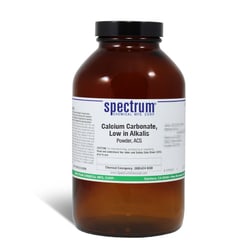 Calcium Carbonate, Low in Alkalis, Powder, ACS, 99%, Spectrum&trade; Chemical