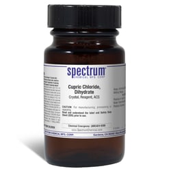 Cupric Chloride, Dihydrate, Crystal, ACS, 99%, Spectrum&trade; Chemical