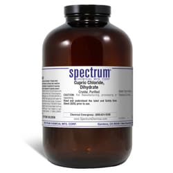 Cupric Chloride, Dihydrate, Crystal, Purified, Spectrum&trade; Chemical