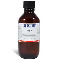 Cumin Oil, FCC, 45-54%, Spectrum Chemical 500 mL | Buy Online | Spectrum Chemical Manufacturing Corporation | Fisher Scientific