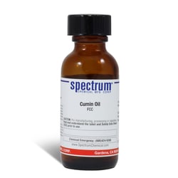 Cumin Oil, FCC, 45-54%, Spectrum Chemical 25 mL | Buy Online | Spectrum Chemical Manufacturing Corporation | Fisher Scientific