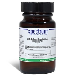 (1,2-Cyclohexylenedinitrilo)tetraacetic Acid, Reagent, 98%, Spectrum&trade; Chemical