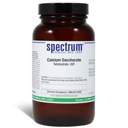 Calcium Saccharate, Tetrahydrate, USP, 98.5-102%, Spectrum&trade; Chemical