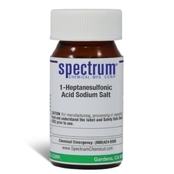1-Heptanesulfonic Acid Sodium Salt, Spectrum&trade; Chemical