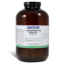 1-Hexanesulfonic Acid Sodium Salt, Monohydrate, 98%, Spectrum&trade; Chemical