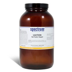Lead Oxide, Red Powder, 98%, Spectrum&trade; Chemical
