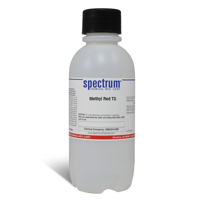 Methyl Red TS, Spectrum ChemicalBiochemical ReagentsStaining Reagents Fisher Scientific Methyl Red TS, Spectrum ChemicalBiochemical ReagentsStaining Reagents Fisher Scientific