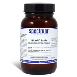 Nickel Chloride, Hexahydrate, Crystal, 95%, Spectrum&trade; Chemical