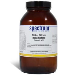 Nickel Nitrate Hexahydrate, ACS, 98-102%, Spectrum&trade; Chemical