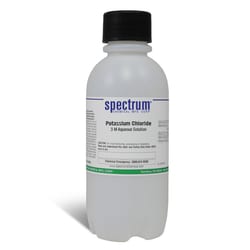 Potassium Chloride, 3 M Aqueous Solution, Spectrum Chemical 500 mL | Buy Online | Spectrum Chemical Manufacturing Corporation | Fisher Scientific