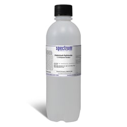 Potassium Hydroxide, 1.0 N Aqueous Solution, Spectrum Chemical 1 L | Buy Online | Spectrum Chemical Manufacturing Corporation | Fisher Scientific