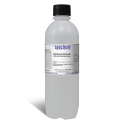 Potassium Hydroxide, 30% (w/v) Electrolyte Solution, Spectrum&trade; Chemical