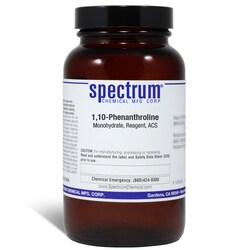 1,10-Phenanthroline, Monohydrate, ACS, Spectrum Chemical 100 g | Buy Online | Spectrum Chemical Manufacturing Corporation | Fisher Scientific