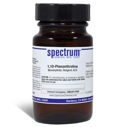 1,10-Phenanthroline, Monohydrate, ACS, Spectrum Chemical 25 g | Buy Online | Spectrum Chemical Manufacturing Corporation | Fisher Scientific