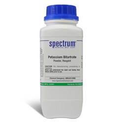 Potassium Bitartrate, Powder, 99.0 -101.0%, Spectrum&trade; Chemical
