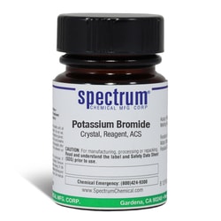 Potassium Bromide, Crystal, ACS, 99%, Spectrum&trade; Chemical