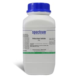 Potassium Sulfate, FCC, 99-100.5%, Spectrum&trade; Chemical
