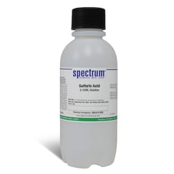 Sulfuric Acid, 0.100N, APHA, Solution, Spectrum&trade; Chemical