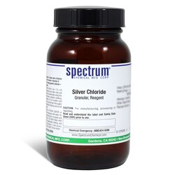 Silver Chloride, Granular, 99%, Spectrum&trade; Chemical