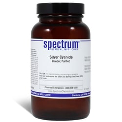 Silver Cyanide, Powder, Purified, 99%, Spectrum&trade; Chemical