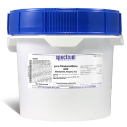 para-Toluenesulfonic Acid, Monohydrate, ACS, 98.5%, Spectrum Chemical 2.5 kg | Buy Online | Spectrum Chemical Manufacturing Corporation | Fisher Scientific