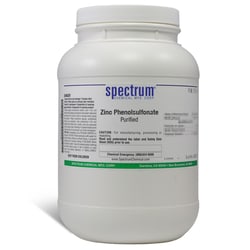 Zinc Phenolsulfonate, Purified, Spectrum Chemical 2.5 kg | Buy Online | Spectrum Chemical Manufacturing Corporation | Fisher Scientific