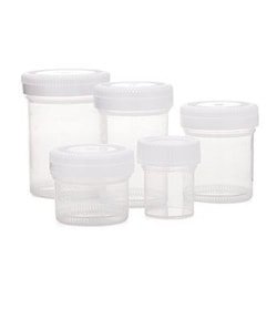 StatLab&nbsp;StatClick Screw-Top Specimen Containers with Lid